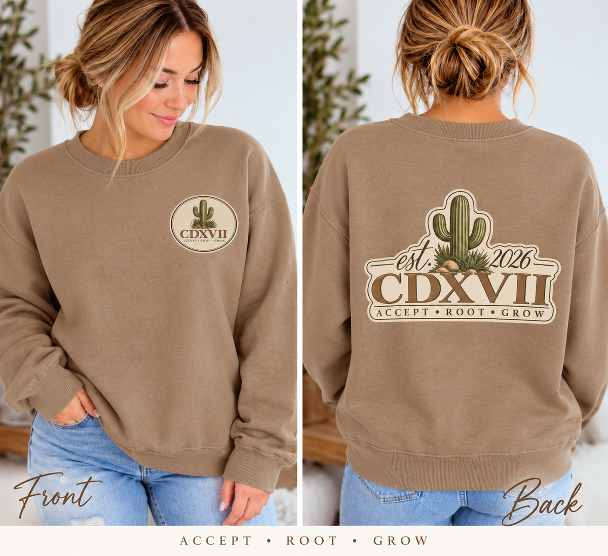 CDXVII Crewneck Sweatshirt