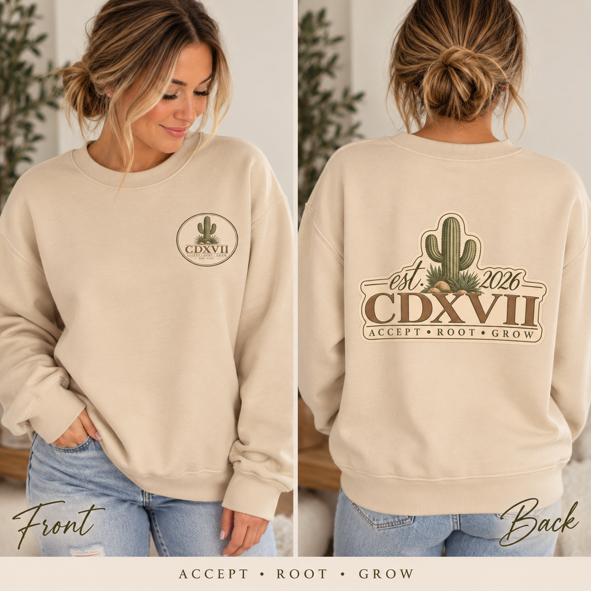 CDXVII Crewneck Sweatshirt