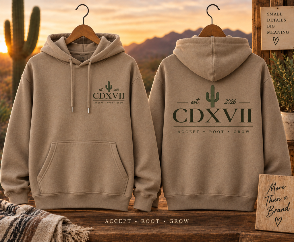 CDXVII Desert Hoodie